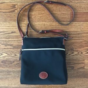 Dooney & Bourke Black Nylon Crossbody Purse